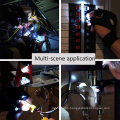 LED Flashlight Glove for Fishing Repairing